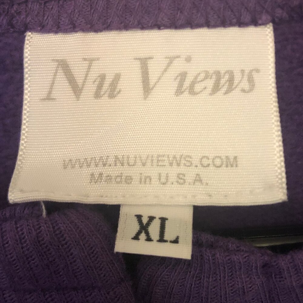 Nuviews Creations Hand-Crafted Patchwork Purple S… - image 3